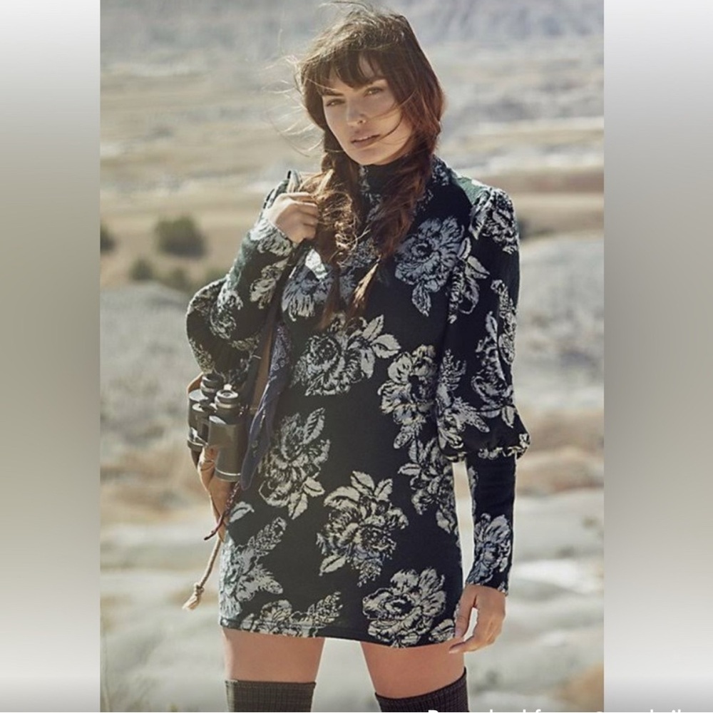 Free People Farrah Sweater Mini Dress